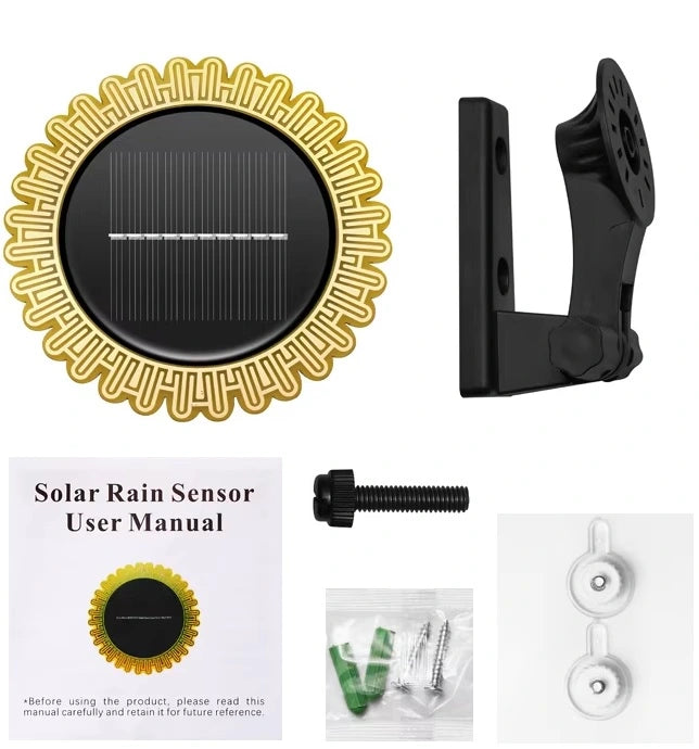 Essential Items Included in the Solar Sunlight Rain 2-in-1 Sensor Bundle