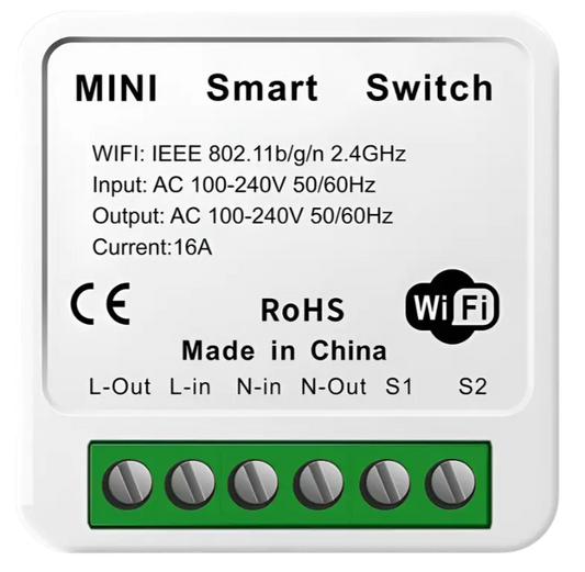 Smart mini switchwi-fi_16A