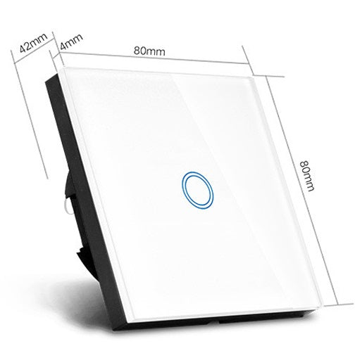 Touch Smart Home Light Switch Compatible with Alexa_ Google